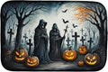 Caroline's Treasures DAC2276DDM The Grim Reaper Spooky Halloween Dish Drying Mat Absorbent Dish Drying Mat Pad for Kitchen Counter Dish Drainer Mat for Countertop 14 x 21 Multicolor