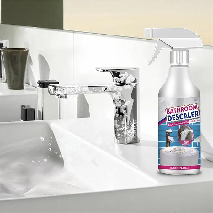 VIED Bathroom Descaler Cleaner Bathroom Descaler Stubborn Stains Cleaner Bathroom Descaler Foam Cleaner (3)