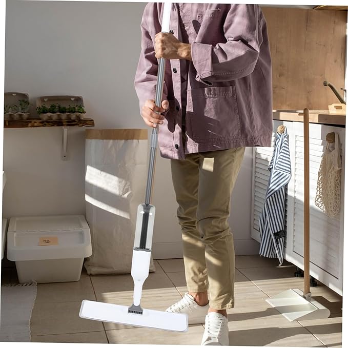 1set Mop for Wet and Dry Floor Cleaning Microfiber Wood Floor Mop Function for Home Kitchen and Restaurant Use Compatible Hardwood and Tile