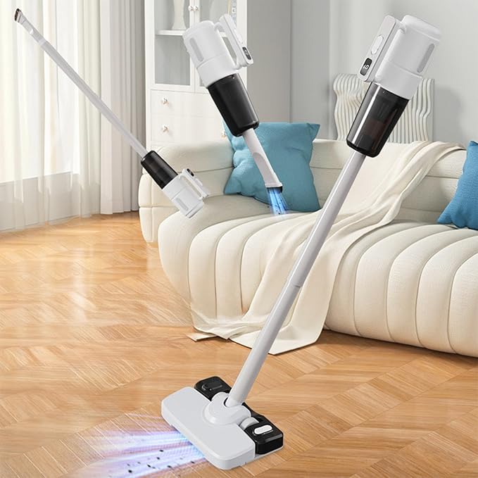 Stick Vacuums &amp Electric Brooms Handheld Cordless Wet Dry Vacuum Floor Cleaner and Mop Household Vacuum Cleaner Cleaning for Hard Floors Great for Sticky Messes and Pet Hair