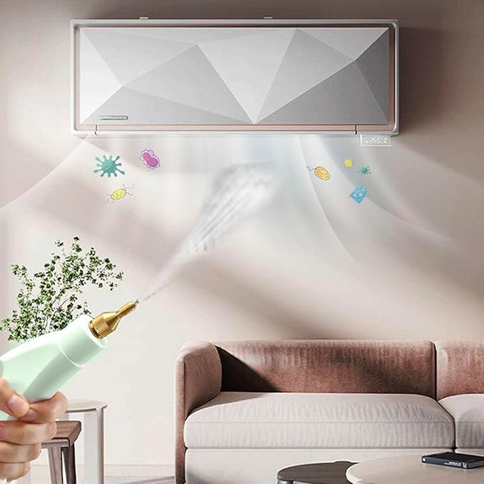 Steam Cleaner High Pressure High-Temperature House Steamer Multipurpose Handheld Steam Cleaning Machine for Kitchen Bathroom Cleaning 2500W Portable Steamer Green