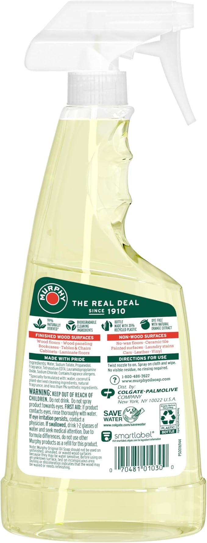 Murphy Oil Soap Wood Cleaner Orange (01031CT)