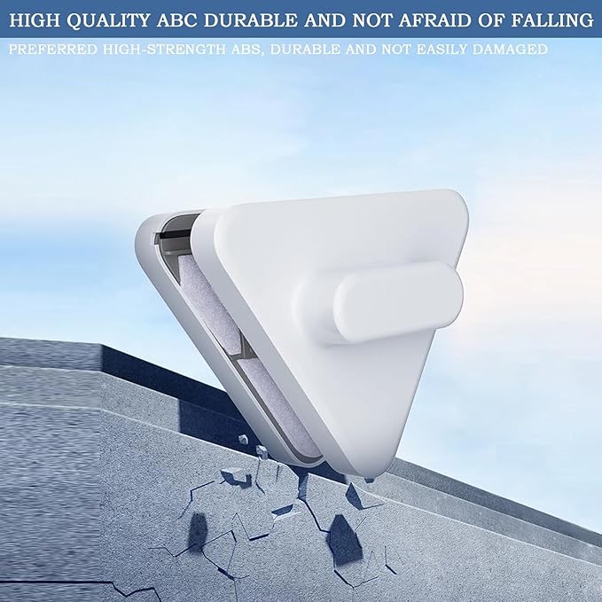 Magnetic Window Cleaner ToolWindshield Cleaner Tool MagneticDouble-Sided Cleaner Glass Tool High Rise and CarMagnetic Windshield Cleaner for High Rise Car Glazed