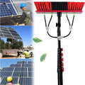 Window Cleaning PolePhotovoltaic Panel Cleaning ToolMulti-Purpose Water Spray BrushExtendable Cleaner for Trucks Windows Washing5.4M