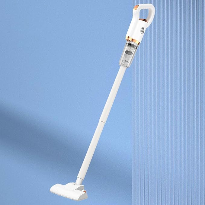 Powerful Cordless Vacuum Cleaner High Efficiency Dust Extraction with Quiet Design Vertical Vacuum Cleaner for Home Cleaning Portable Rechargeable