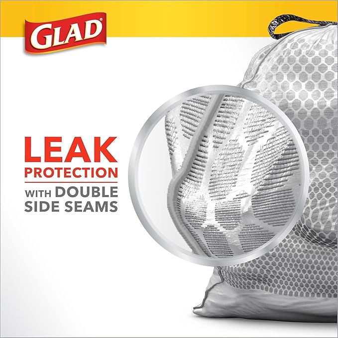Glad Tall Kitchen Drawstring Trash Bags