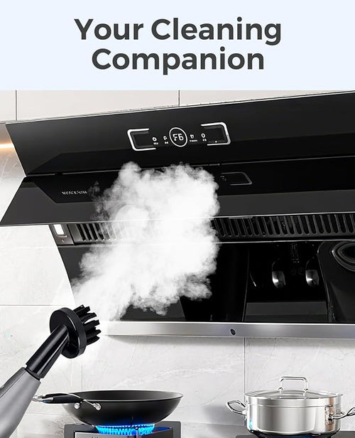 1500W Steam Cleaner for Home Use 1.2L Handheld Pressurized Steamer with 2 Cleaning Modes 8-Piece Accessory Kit 15s Fast Heat-Up High-Temperature Cleaning Machine for Kitchen Bathroom Car