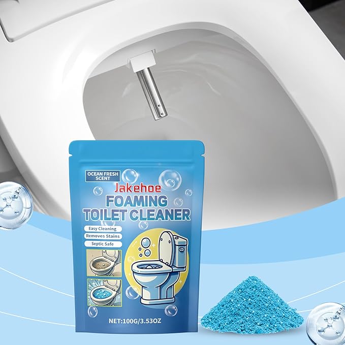 Foaming Toilet Cleaner Ocean Fresh Scent 3.53 oz Easy Cleaning Septic Safe