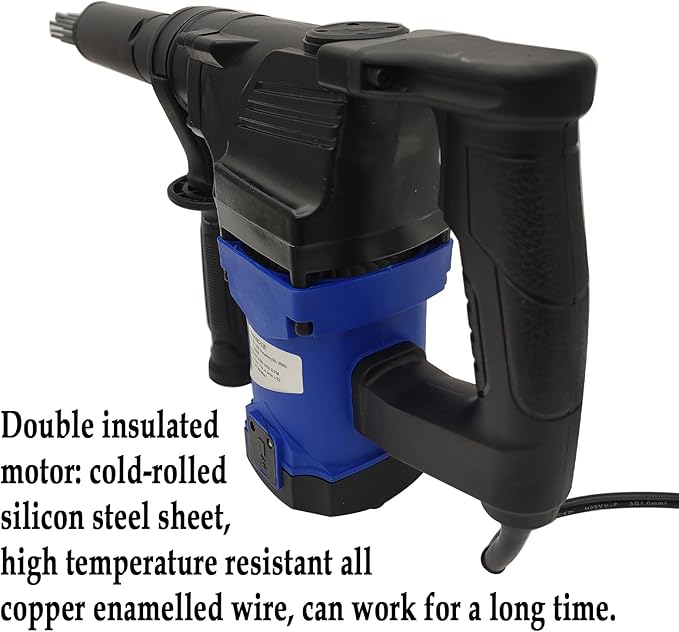 Electric Handheld Rust Remover Industrial Grade Needle Scaler Gun with 100 Needles Electric Needle Descaling Machine for Metal Weld Slag Paint 110V 1100W