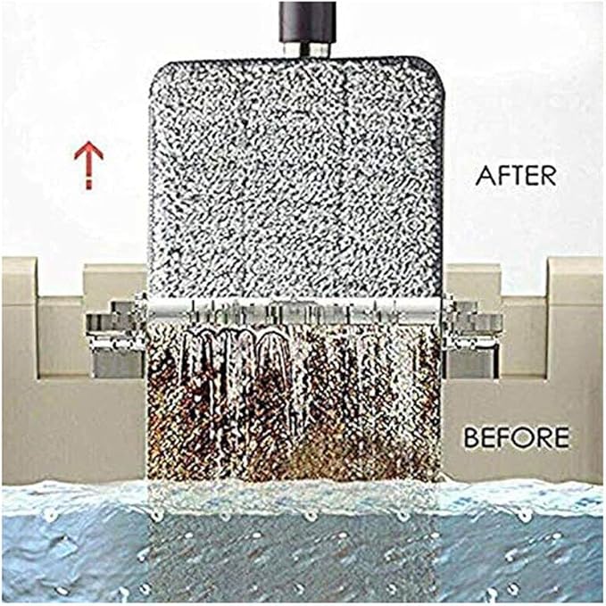 Rotating MopMop Flat Rotary Self Mop Flat Floor Mop with Reusable Pads 360 Degree Spin Dry and Wet Cleaning Mop for