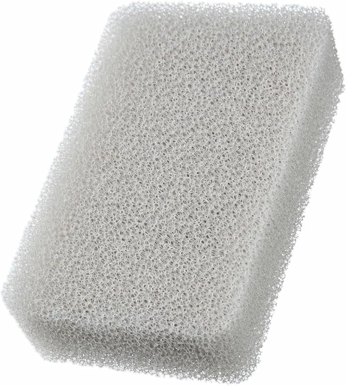 Kamenoko Sponge - Grey - Set of 6 - Kitchen Sponges for Cleaning Dishes and Pans - Odor-Resistant - Made in Japan