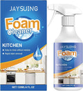 Kitchen Grease Foam Cleaner Powerful Stain Remover For Stoves &amp Cookware Deep Cleaning Spray(2PCS)