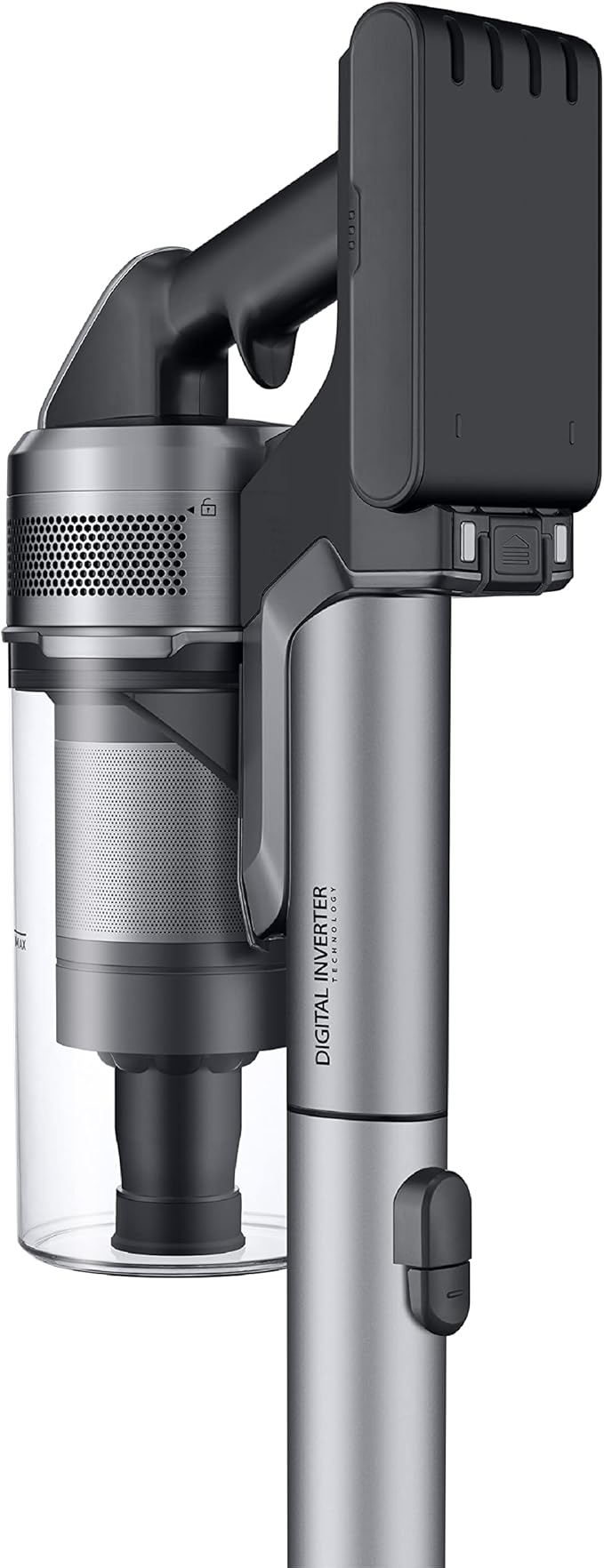 SAMSUNG Jet 75 Complete Cordless Stick Vacuum Cleaner w/ Clean Station Removable Battery Lightweight Powerful Cleaning for Hardwood Floors Carpets Area Rugs VS20T7551P5/AA Silver (Renewed)