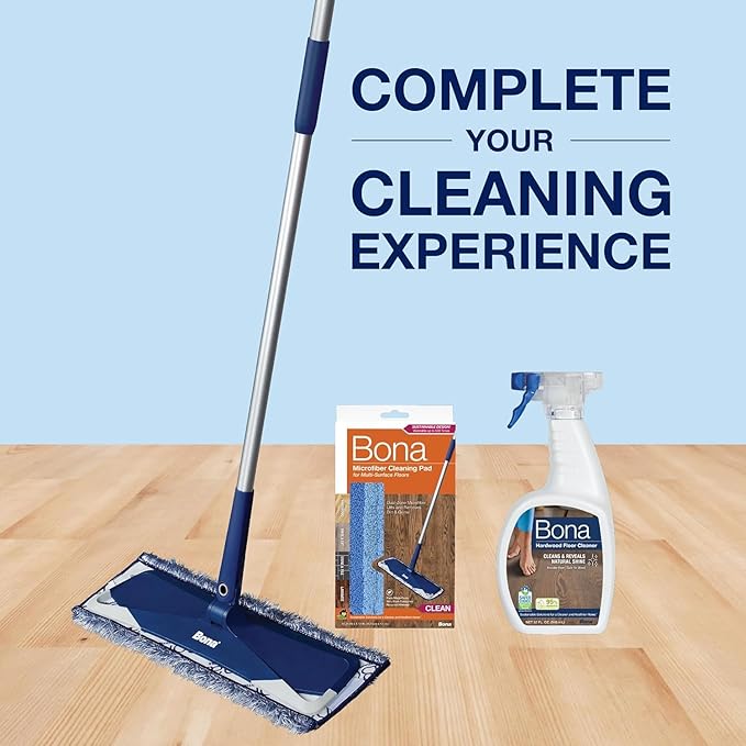 3 Pack Bona Dusting Pad | Designed on Hardwood Stone Tile and Laminated Floors | 4 W x 15 L…