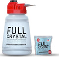 Full Crystal Window Cleaning Kit – 4 oz Glass Cleaner and Bottle with 27 ft Reach Makes Up to 640 fl oz Cleans Up to 20 Windows Scrub-Free Rinse-Free