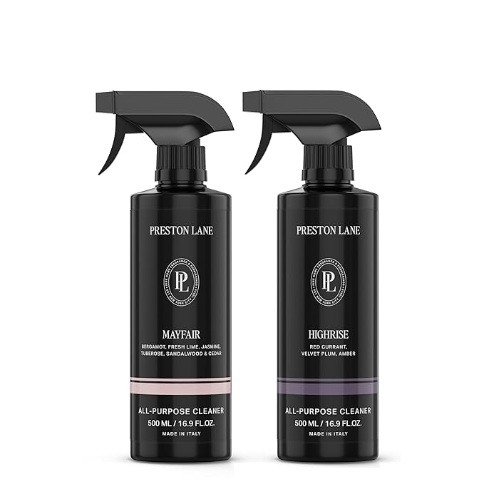 Preston Lane The All Purpose Cleaner Set of 2 Multi Surface Spray for Cleaning Mayfair and Highrise 16.9 Oz