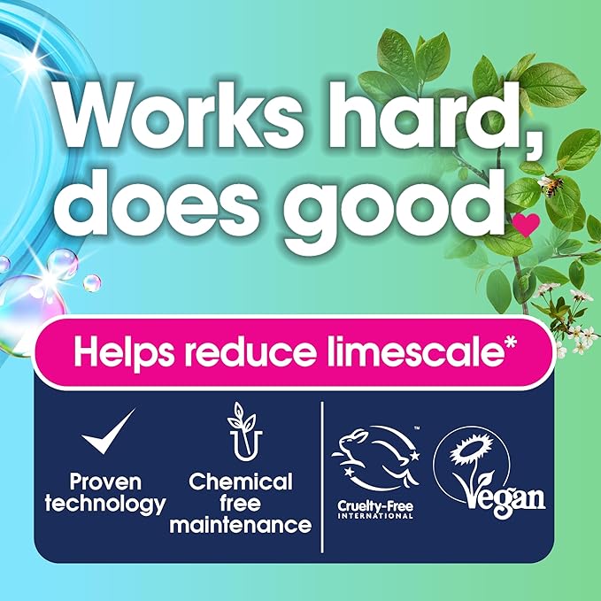 EcoZone Magnoball Anti-Limescale Device for Dishwashers &amp Washing Machines Reusable Magnetic Limescale Remover &amp Descaler Drum &amp Interior Cleaner Vegan &amp Non Toxic Scientifically P