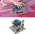 Versatile Electric Carpet Planer and Trimmer 500w Portable Flat Shearing Machine with 3-Inch Blade 15000 Rpm for Fast Pile Removal Adjustable Height for Carpets Rugs