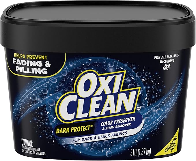 OxiClean Dark Protect Laundry Booster Laundry Stain Remover for Clothes 3 Lbs