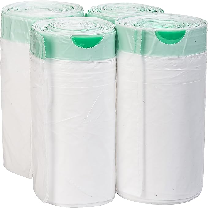 TYPLASTICS Tall Kitchen Drawstring Trash Bags 13 Gallon (200 Count)