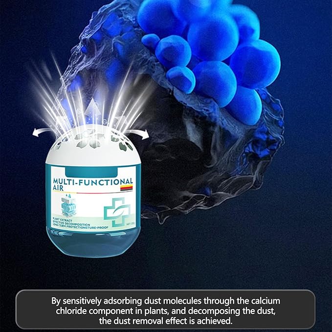 Indoor Air Purification Dust Removal Magic Box 120g Multi Functional Air Magic Boxs Dust Cleaner 1/2/4 Pcs Air Magic Boxs Dust Cleaner No Electricity &amp Noise For Any Room Day And Night (4PCS