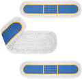KeFanta 24 Commercial Dust Mop Replacement Heads3 Pack Reusable Industrial Dust Mop Pads Washable Cotton Dust Mop Refill for Floor Cleaning &amp Janitorial SuppliesOnly Fits:B0D7MKSZ8NB0FHHPTZHQ