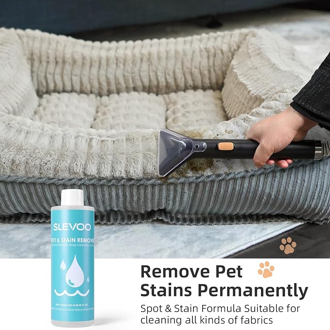 Carpet Cleaner Machine 11Kpa Strong Suction New 450W Powerful Motor Portable Upholstery Cleaner with Spot Cleaner Stain Remover for Pet Accident Rugs Carpet and Upholstery Orange