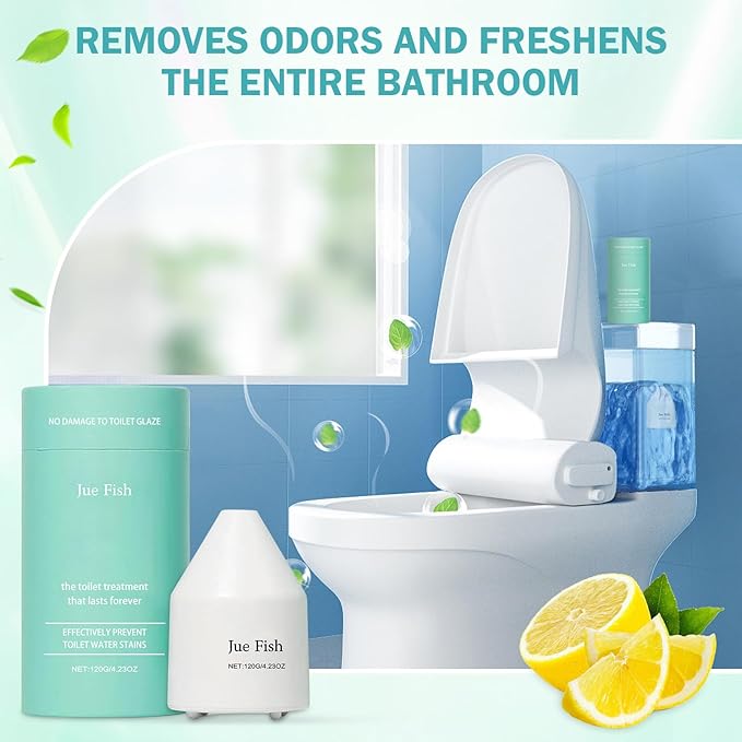 Crazy Clean Toilet CleanerHousehold Cleaning SolutionToilets Bowl Cleaning Long-Lasting Fresh Scent Automatic Refreshes Toilets Long-Lasting Bowl Cleaner Fresh Scent