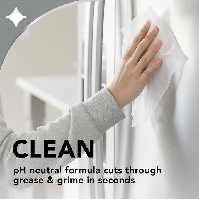 Weiman Stainless Steel Cleaner Kit - Removes Fingerprints Residue Water Marks and Grease