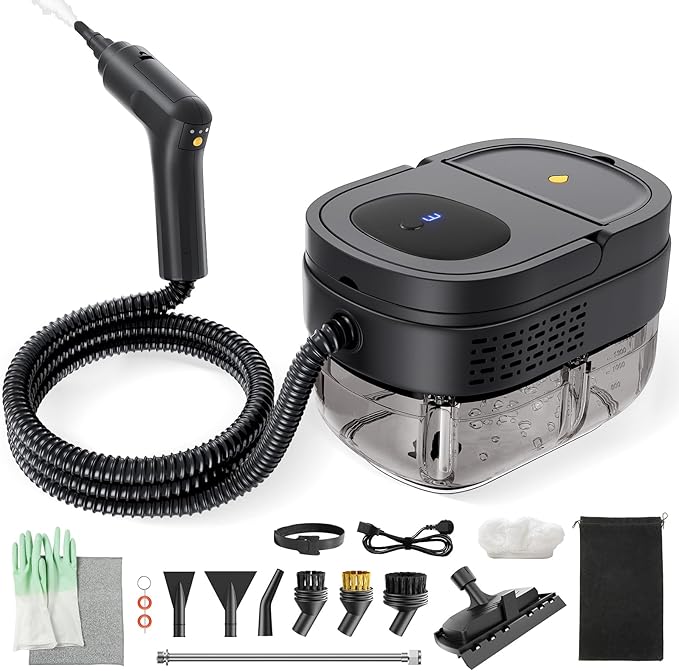 Steam cleaner for home2500w Steamer for cleaning high pressure steam 3-Speed Adjustable Handle steam cleaner for CarHome kitchens