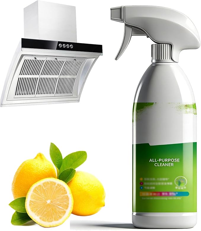 500ml Household Efficient All-Purpose Cleaner Kitchen Heavy Oil Cleaner Spray Multi-effect Degreasing &amp Stain Removal Agent for Oven Stove Range Hood Pots and Pans (1PC)