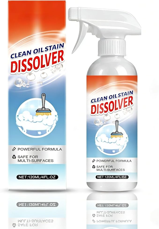 Easy Use Household Cleaning Spray 120ml Dirt Dissolving Stain Remover For Home Multi Surfaces(3pcs)