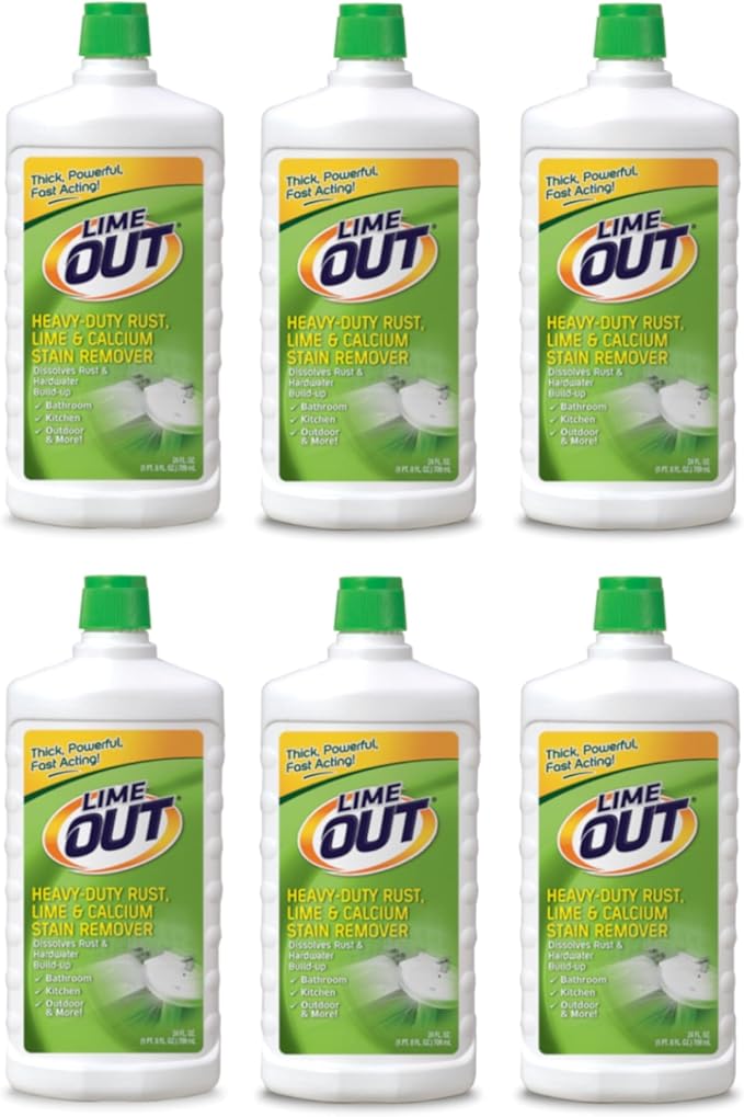 Lime Out Extra No Scent Lime Rust &amp Calcium Stain Remover 24 fl. oz. Liquid