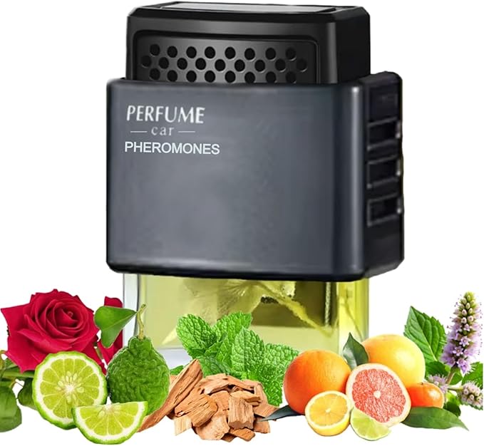 Exclusive Pheromones Car Air Freshener strong Perfume for men Vent Clip with Odour Eliminating Technology (Pack of 1)
