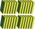 CELOX Scrub Sponges for Washing Dishes and Cleaning Kitchen 24 Pack Yellow