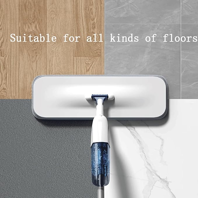 Mopping Floor Spray Wet Mops for Floors Microfiber Dust Dry Mop with 2 Microfiber Washable Pads Hard Wood Floor Mop for Commercial Home Cleaning mop
