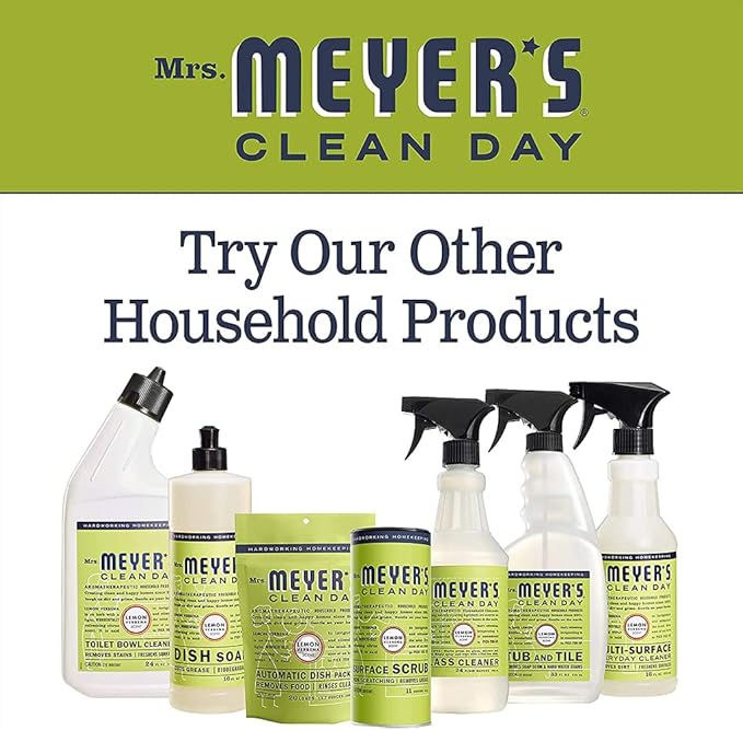 Mrs. Meyer's Tub and Tile Cleaner Lemon Verbena - (Case of 6 - 33 fl oz)