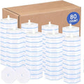 80 Count Disposable Toilet Wand Refills for Clorox Toilet Wand Compatible with Most Toilet Wand Refill System 5X Cleaning Power Scrubber Refill360° Efficient Cleaning No Falling Apart