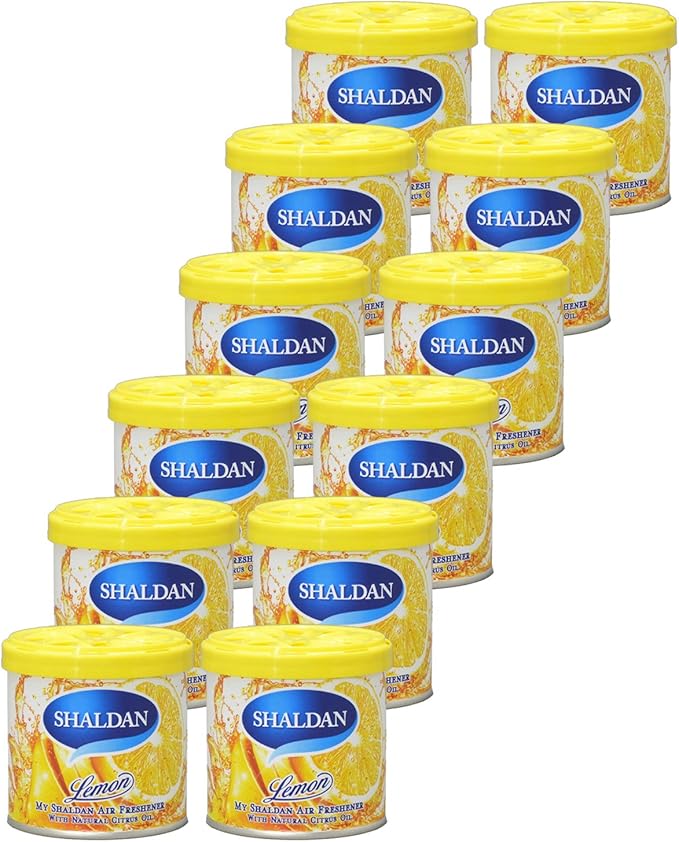 My Shaldan Air Freshener Lemon Scent (D41LE) - QTY. 12 Cans/Per BOX