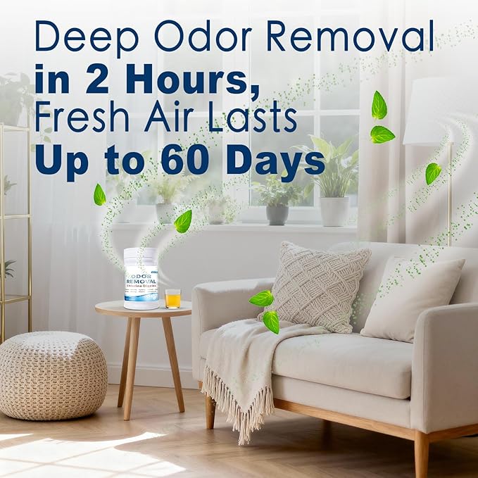 Chlorine Dioxide Odor Removal for Cars &amp Homes Chlorine Dioxide Tablets for Gas Smoke Urine Carpet Odors &amp More Fast-Acting Removes Odors at the Source
