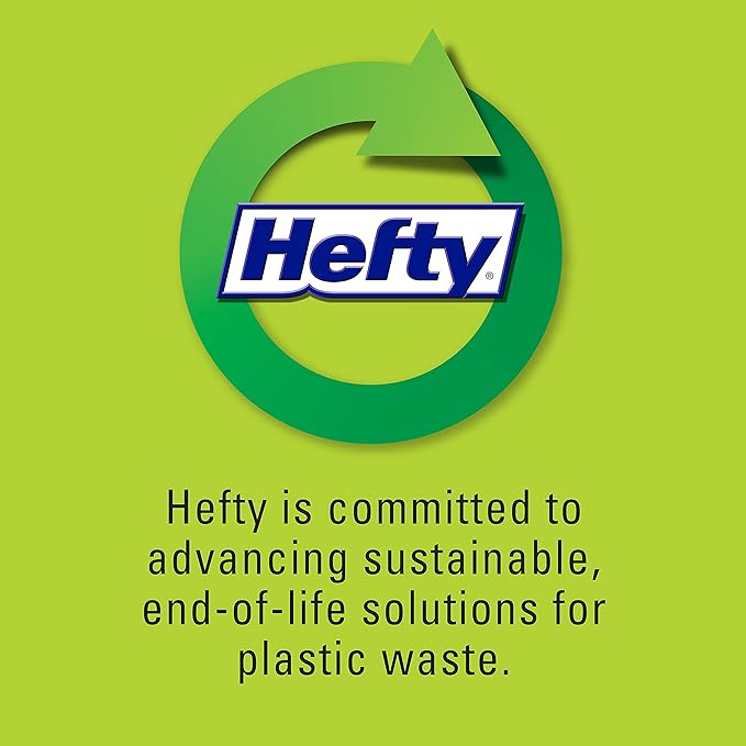 Hefty Ultra Strong Tall Kitchen Trash Bags Tropical Paradise Scent 13 Gallon 40 Count