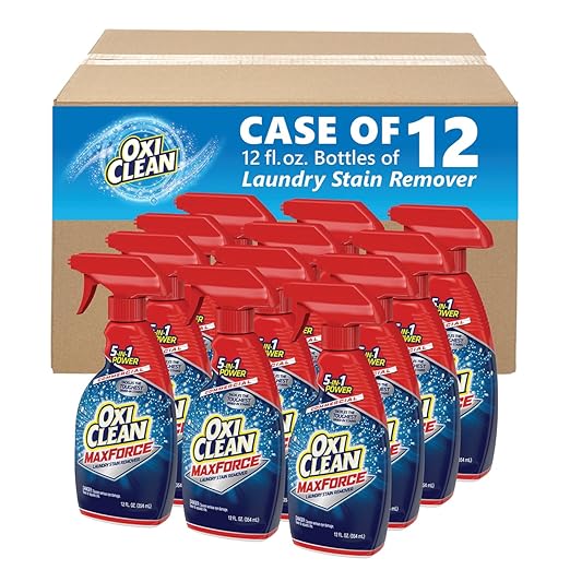Oxiclean Max Force Stain Remover Professional 12 fl oz (Pack of 12)
