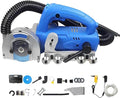 Tile Seam Cleaning Machine1200W Electric Grout Removal Tool with Dust Bag and Transparent Cover for Cleaning and Removing Cement Between Ceramic Tiles B