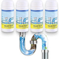 2026 Upgraded Foaming Sink Drain Cleaner - Fast-Acting Clog Remover for Kitchen Bathroom &amp Toilet Powerful Organic Buildup Dissolver for Home Use