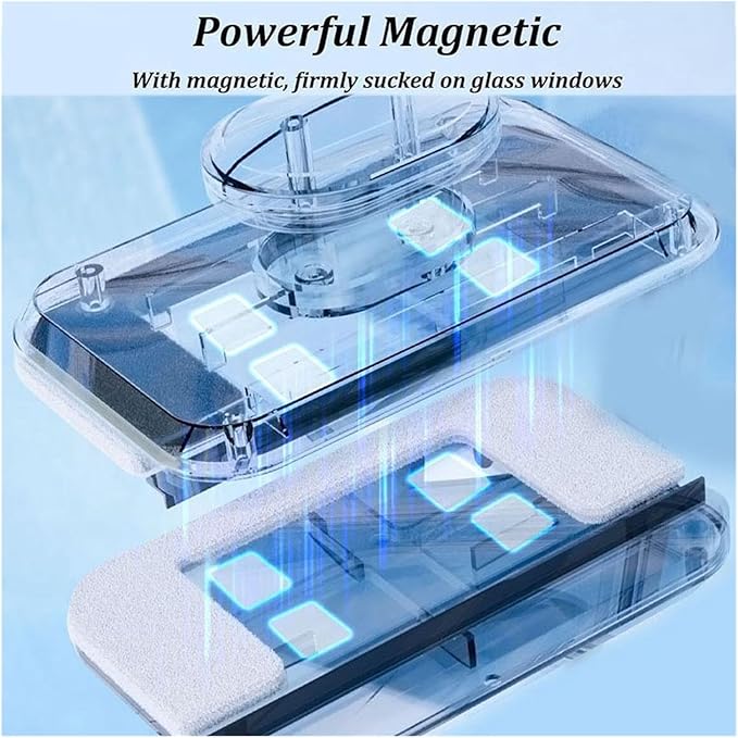 Magnetic Window Cleaner Double-sided Cleaning Brush Household For Washing Windows Tool