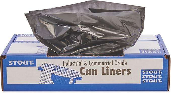 Stout Recycled Content Trash Bags