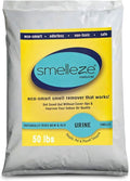 SMELLEZE Natural Urine Smell Remover Deodorizer: 50 lb. Granules Get Pee Stink Out
