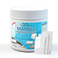 Granite Polishing Paste Marble Cleaner Countertop Stone Etch Remover - Professional Polish Compound for Granite Marble Quartz &amp Natural Stone | New Polishing Upgrade Easier to Use