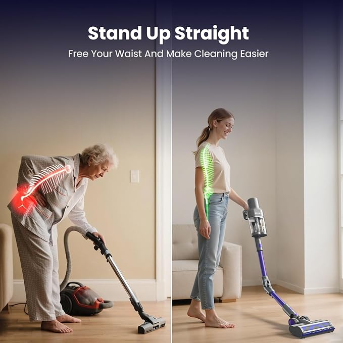Cordless Vacuum Cleaner Vacuum Cleaners for Home Stick Sacuum Cordless Rechargeable
