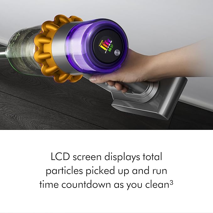 Dyson V15 Detect Cordless Vacuum Cleaner Yellow/Nickel